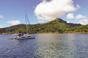 Croisière en catamaran en Polynésie française
